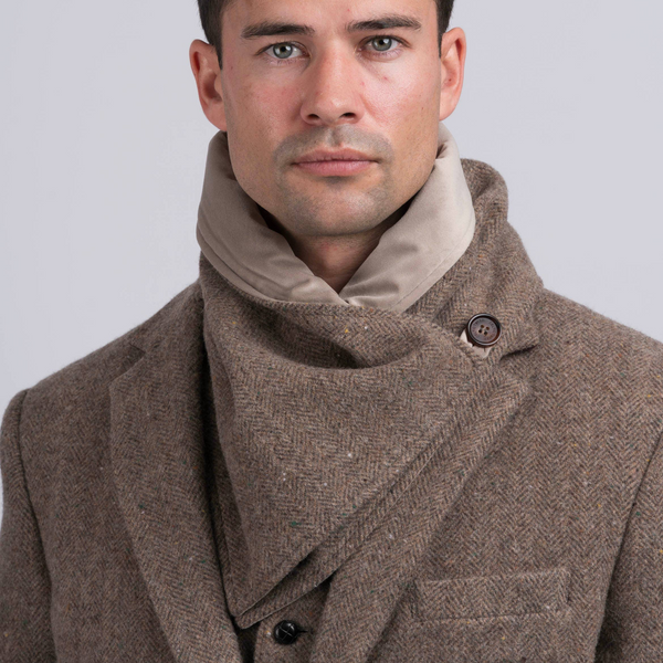 Men's Fawn Tweed Snood by Celtic Tweed