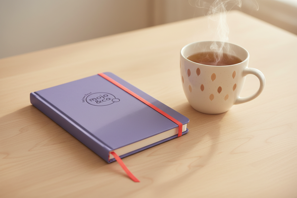 Undated Positivity & Wellness Journal (Purple Punch) by MoJo & Co
