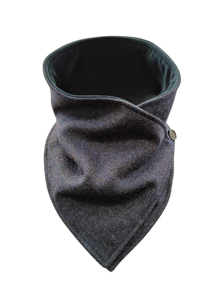 Navy Tweed Snood by Celtic Tweed by Celtic Tweed