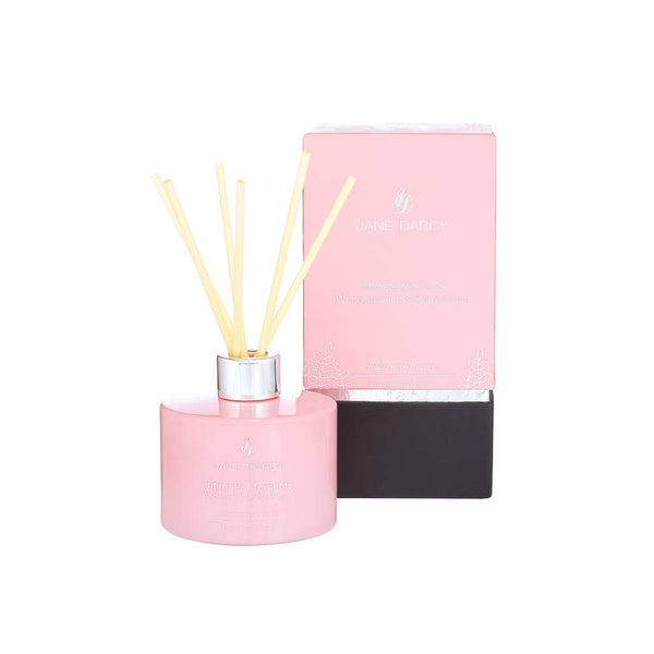 Luxury Reed Diffuser, White Jasmine & Sandalwood - Intimate Moments