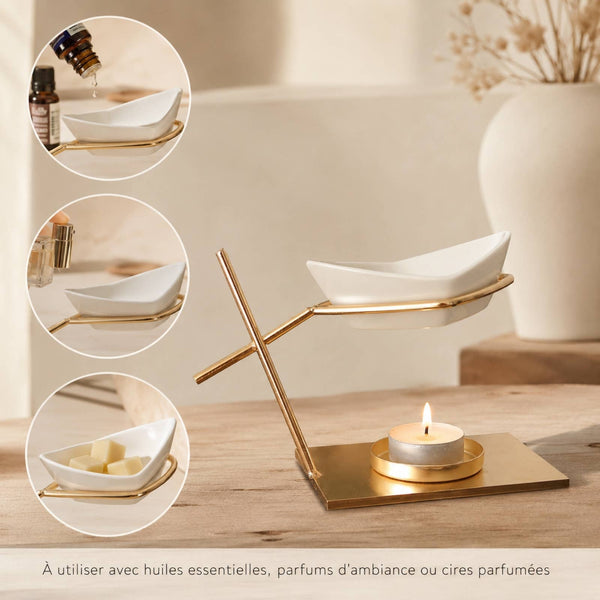 Ceramic ‘Sailor’ Oil and Scented Wax Burner