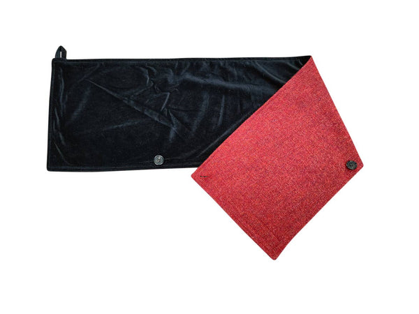 Orange Tweed Snood By Celtic Tweed