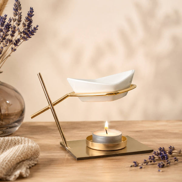 Ceramic ‘Sailor’ Oil and Scented Wax Burner