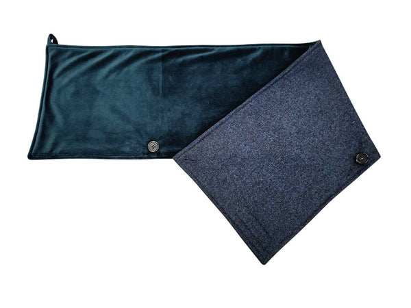 Navy Tweed Snood by Celtic Tweed by Celtic Tweed