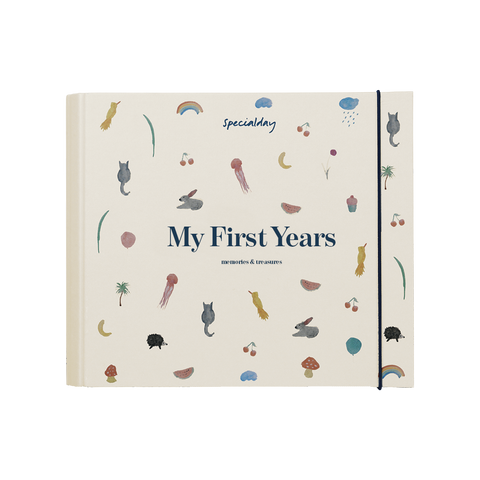 My First Years – cream album – baby journal