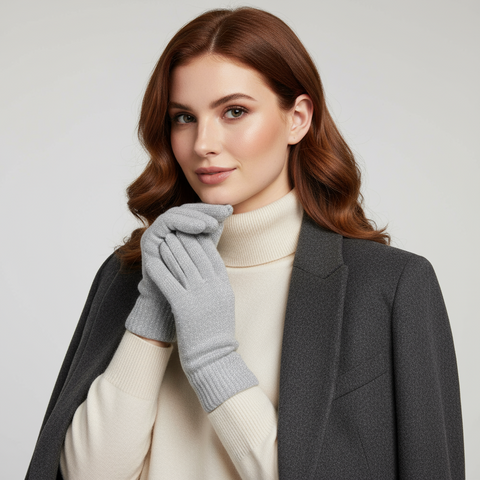 LadiesWinter Woolly Lined Gloves