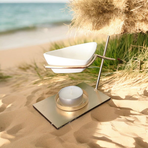 Ceramic ‘Sailor’ Oil and Scented Wax Burner