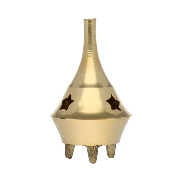 Mini incense burner with conical burner (INB-163)