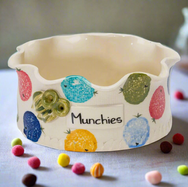 Munchies Ceramic Container by Stable Door Pottery