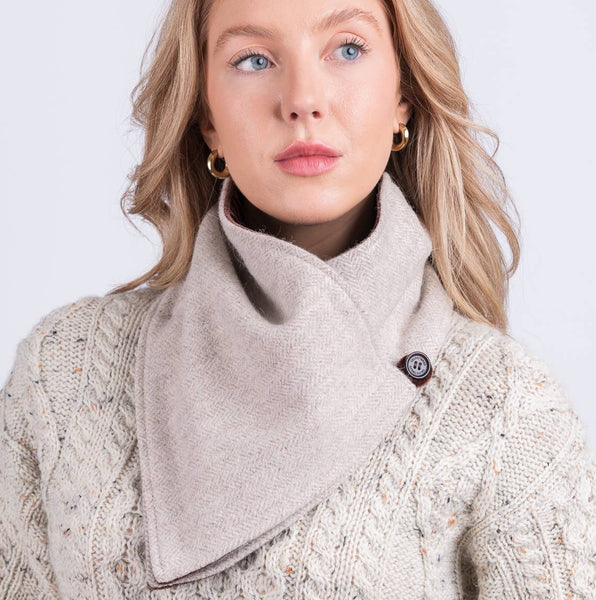Alpaca Wool Tweed Snood by Celtic Tweed