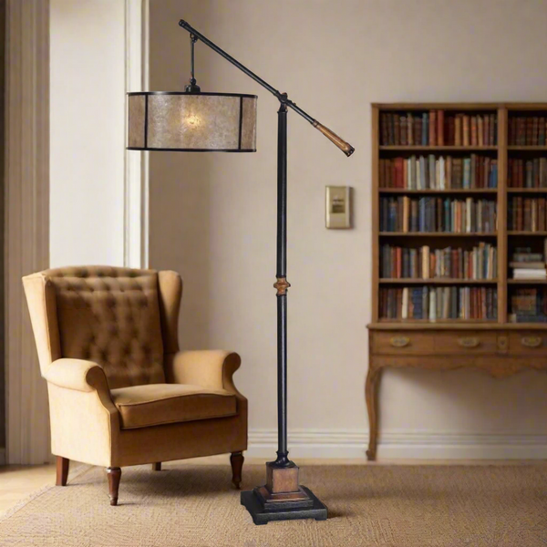 Sitka Floor Reading Lamp by Mindy Brownes Interiors