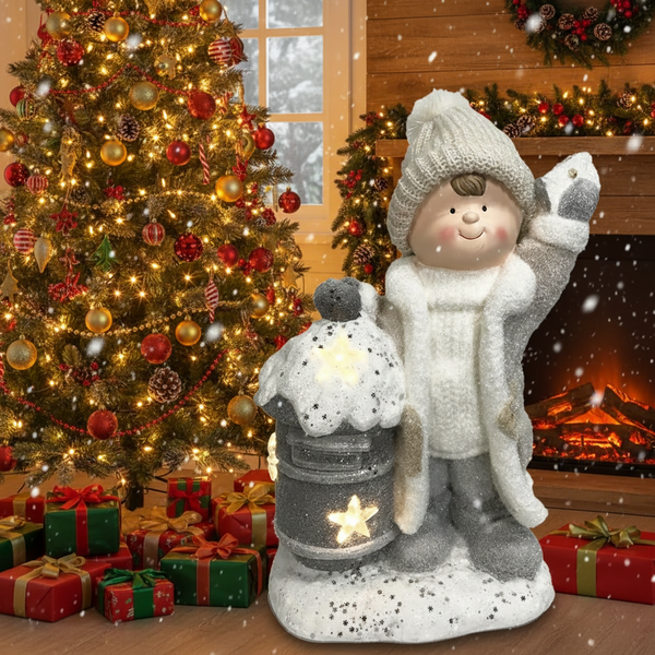 Postbox Colly From The Colly & Molly Christmas Collection (With LED Lights)