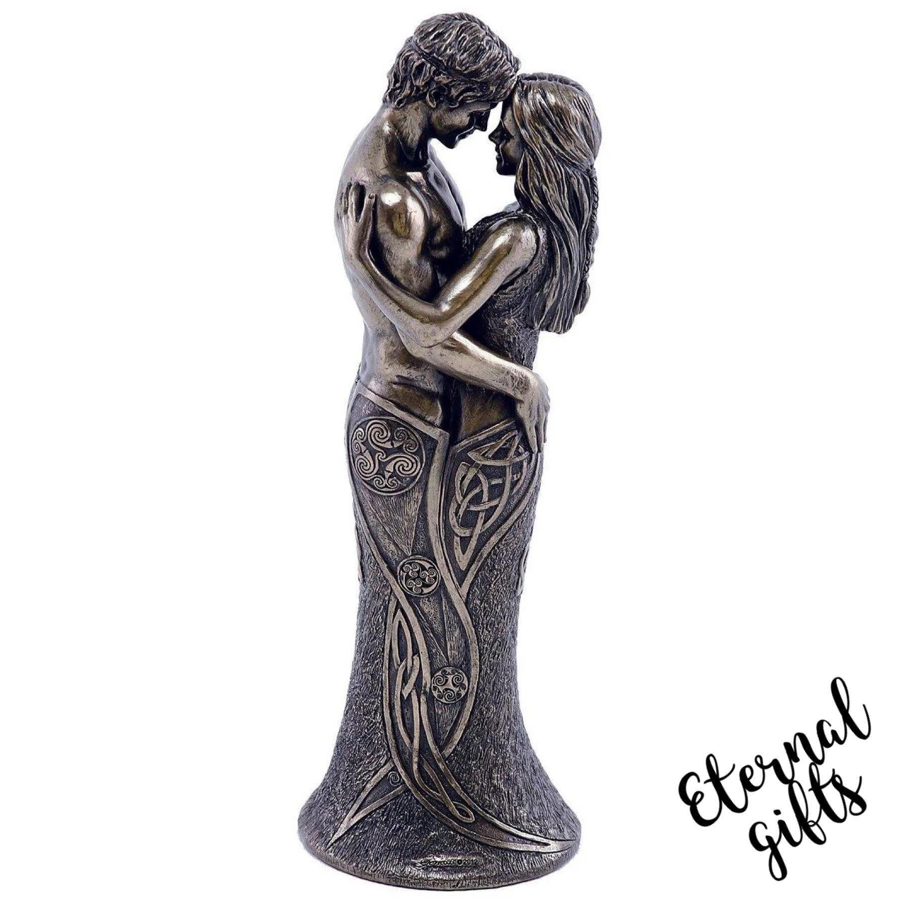 Celtic Lovers by Genesis Bronze Art