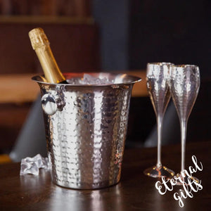 The Joey Champagne Cooler (Hammered Finish) by Edzard