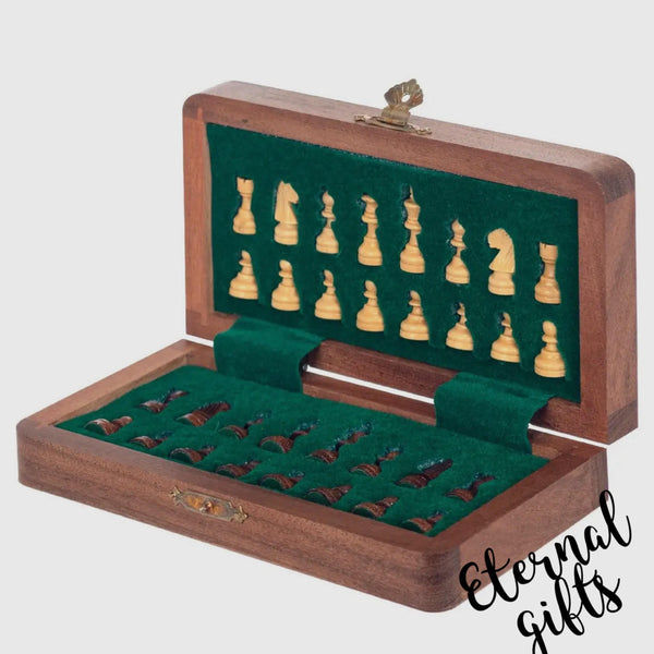 Chess Set in Wooden Presentation Box