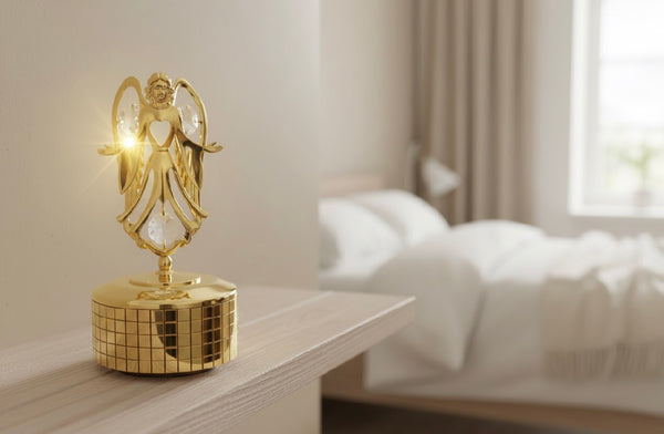 Music box Angel (Crystal Adorned)