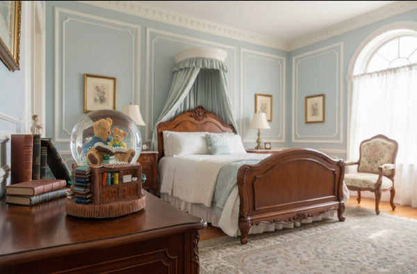 Reading Bears Music SnowGlobe