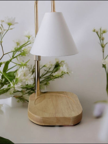 Candelino (Candle Warmer ) Soft Heat Diffuser Candle Scented Wax Melt (With Extendable Arm)
