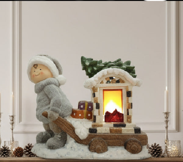 Fireplace in Wheelbarrow Colly From The Colly & Molly Collection