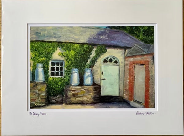 The Dairy Farm Framed Mounted Print - Clemence Prosen  Art