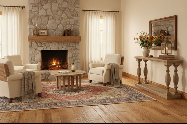 Rustic Pillars Console 120mm