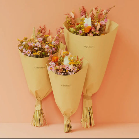 Dried Flowers - Sunny Delight Bouquet in 3 sizes