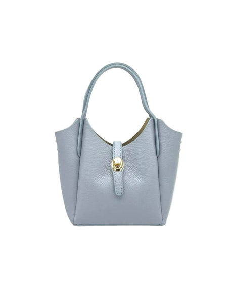 The Val in Light Blue by Suie Valentini (Genuine Leather )