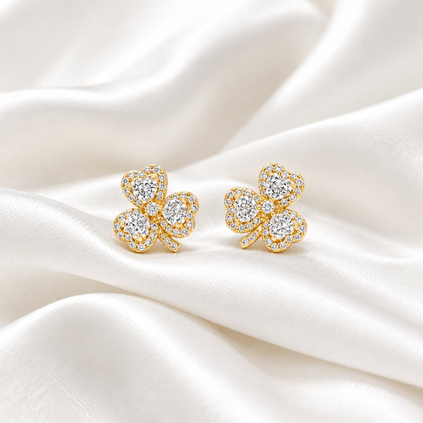 Séala Clover Earring in Gold