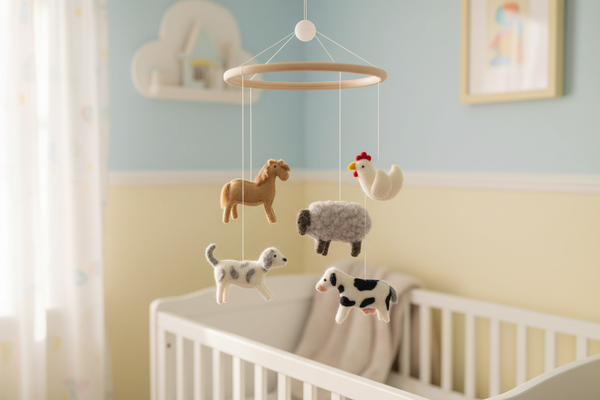 Baby Farm Mobile