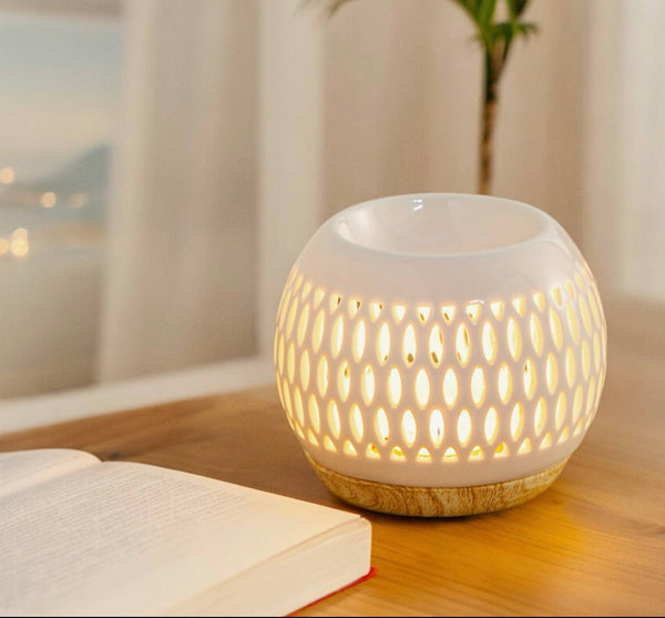 Ceramic Lattice Oil or Wax Burner