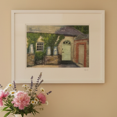 The Dairy Farm Framed Mounted Print - Clemence Prosen  Art