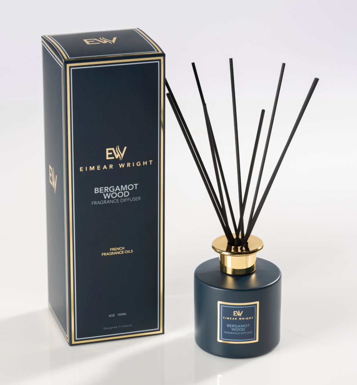 BERGAMOT WOODS FRAGRANCE DIFFUSER by Eimear Wright Candles