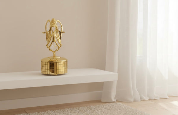 Music box Angel (Crystal Adorned)
