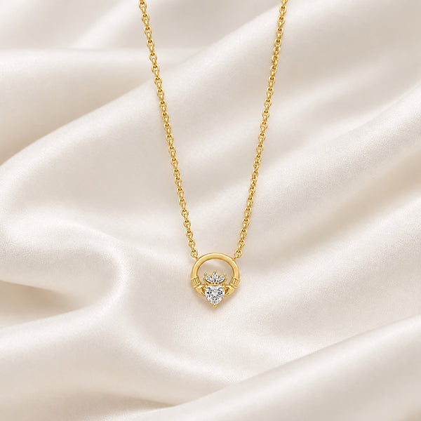 Séala Claddagh 8mm Stone Set