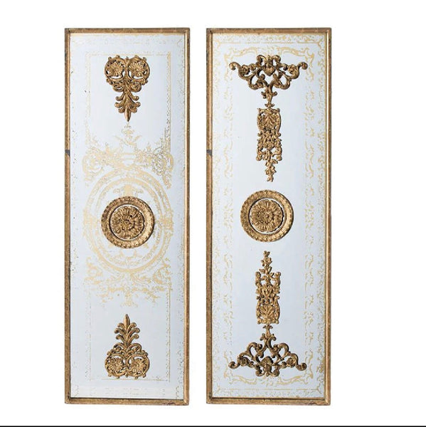 Parisienne Decor Mirror (x2)