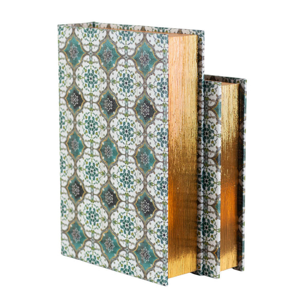 Set of 2 decorative accessory books