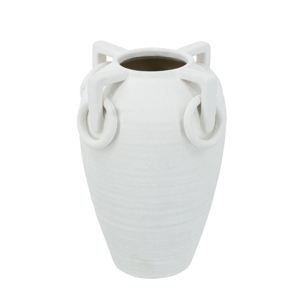 Romanesque Loop Vase 29cm in Stone