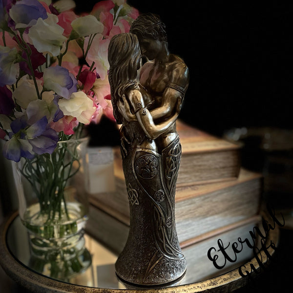 Celtic Lovers by Genesis Bronze Art