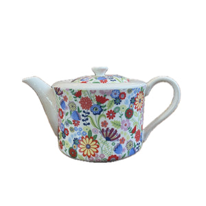 Ditsy Flower 4 Cup Tea Pot by Shannonbridge Pottery
