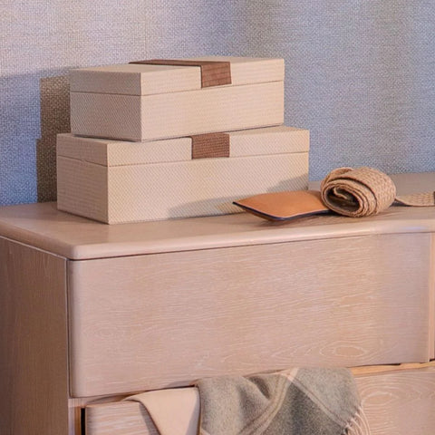 Andrea Decorative Box set of 2 by Mindy Brownes Interiors