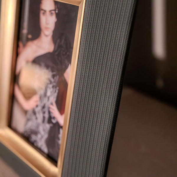 Sutera Frame (Green 5 x 7) by Mindy Brownes