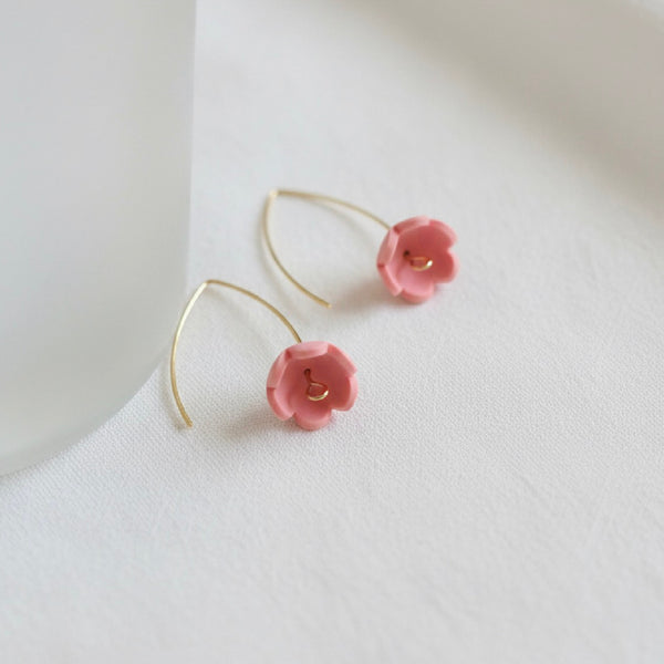 The Freda Earrings  in Blossom by Marlese Made - Irish Designer