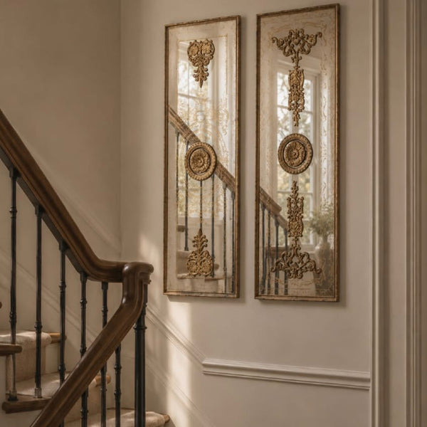 Parisienne Decor Mirror (x2)