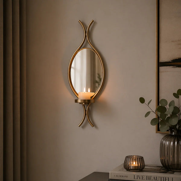 Claude Mirrored Sconce by Mindy Brownes