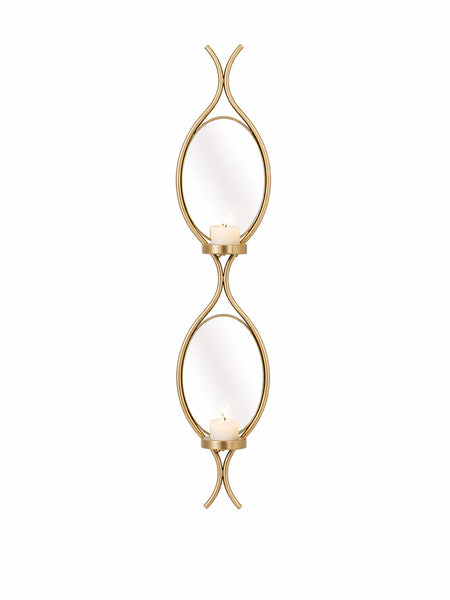 Claude Wall Mirrored Wall Sconce by Mindy Brownes