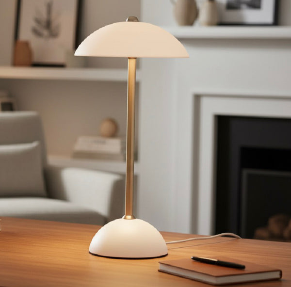 Rechargeable Matt Ivory Lamp