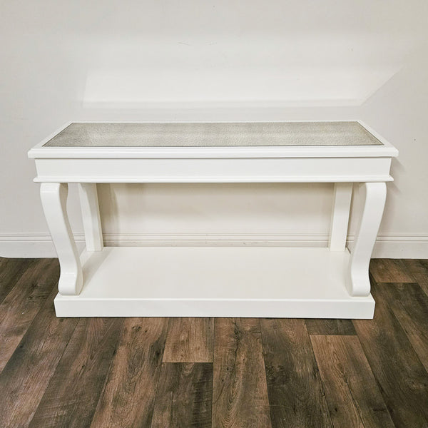 Scroll Ivory Console Table 140cm