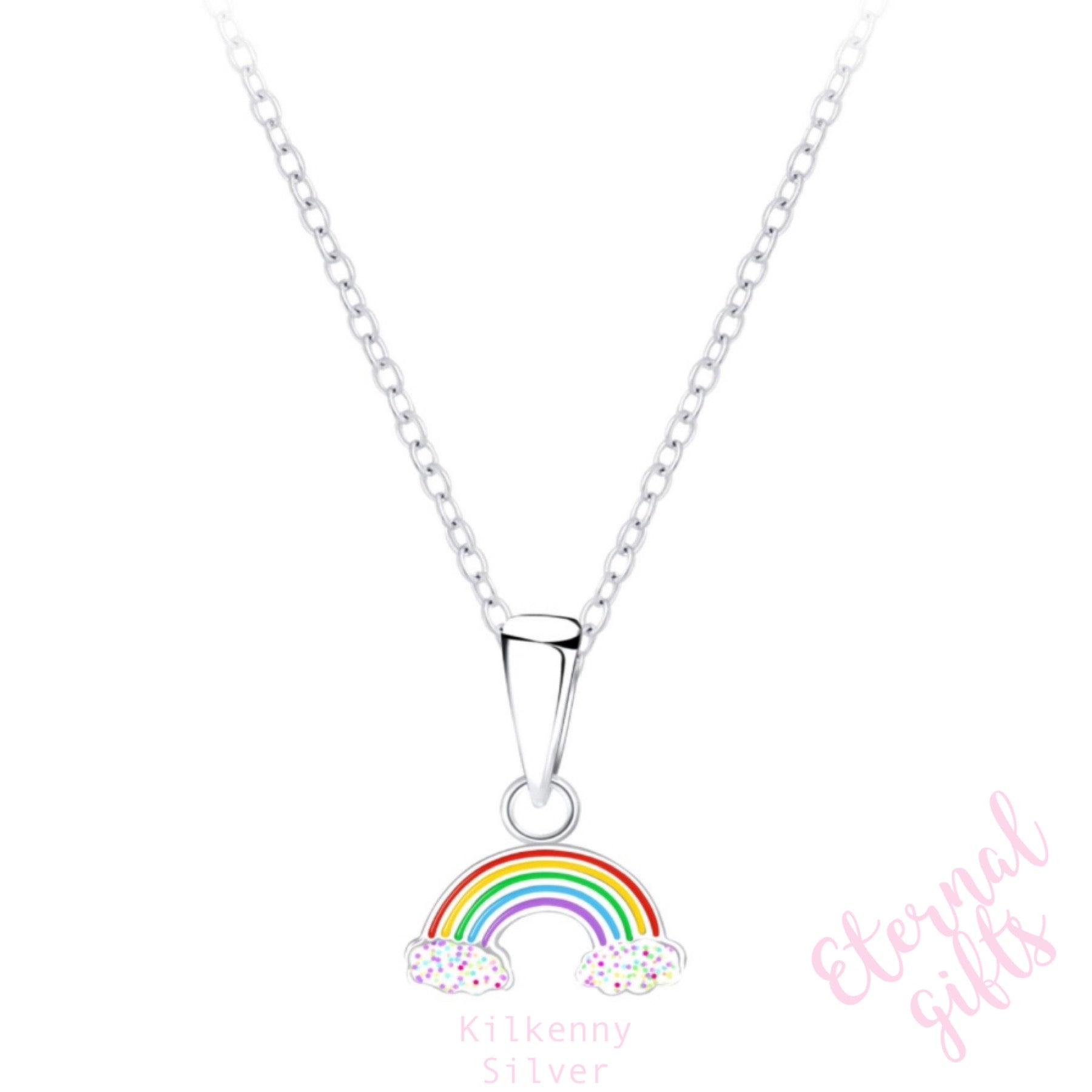 Rainbow Necklace by Kilkenny Silver