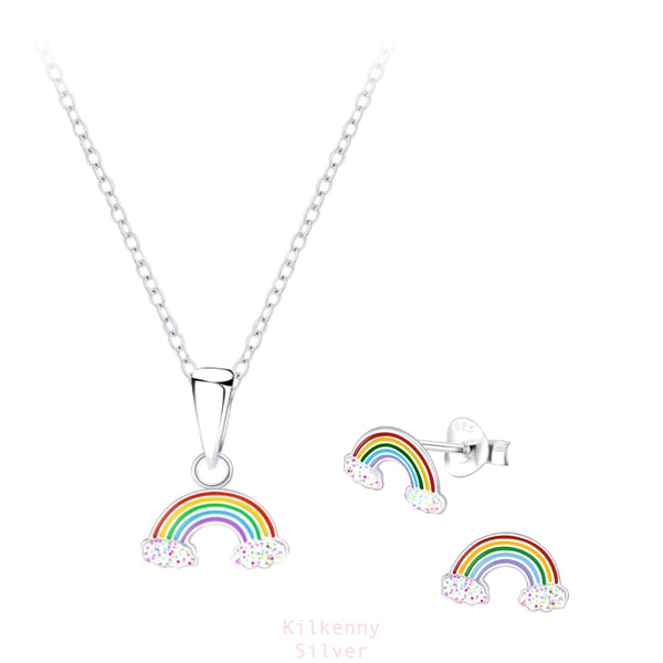 Rainbow Necklace by Kilkenny Silver