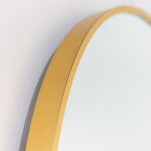 Modena Wall Mirror in Gold 60cm